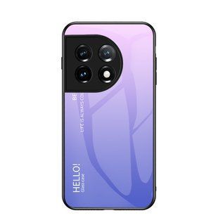 Чехол OnePlus Ace 2 Pro Gradient Hello Pink Purple