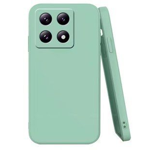 Силиконовый чехол Soft Touch для Xiaomi 14T Pro Light blue