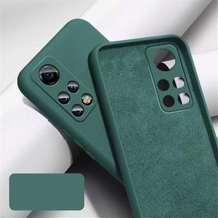 Силіконовий чохол Liquid Silicone Case Xiaomi Mi 10T Pro Dark green