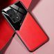Бизнес чехол бампер GENEROUS для Huawei P40 Pro Plus из стекла и искусственной кожи