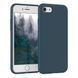 Силиконовый чехол Soft Touch для Apple iPhone SE 2020 Dark blue