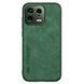 Шкіряний чохол Sheepskin з магнітом для Xiaomi 13 Green