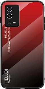 Чохол Oppo A55 4G Gradient Hello Red Black