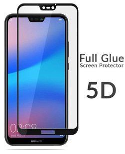 Защитное стекло Huawei Ascend P20 Lite Full Glue 5D (Mocolo 0.33 mm)