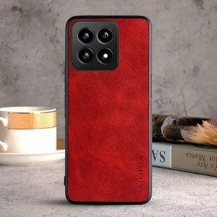 Шкіряний чохол AIORIA Vintage для Xiaomi 14T red