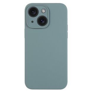 Силиконовый чехол Liquid Silicone Case Apple iPhone 15 Gray