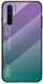 Чехол Oppo A91 Gradient Hello Purple Green