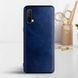 Кожаный чехол AIORIA Vintage для OnePlus Nord CE 5G blue