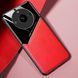 Бізнес чохол бампер GENEROUS для Realme 11 Pro Plus зі скла і штучної шкіри