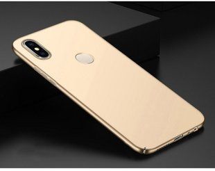 Чехол MSVII для Xiaomi Mi 8 SE (поликарбонат) Gold