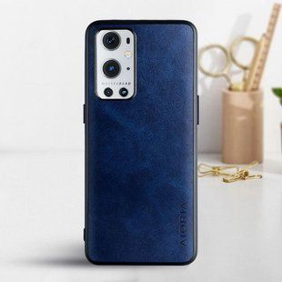 Кожаный чехол AIORIA Vintage для OnePlus 9 Pro blue