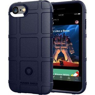 Чохол Rugged Shield для Apple iPhone 7 / iPhone 8 / iPhone SE 2020 / iPhone SE 2022 Blue