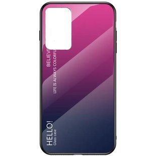 Чехол Oppo Reno6 Pro 5G (Snapdragon) Gradient Hello Rose Blue