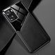 Бизнес чехол бампер GENEROUS для Xiaomi Poco X7 Pro из стекла и искусственной кожи