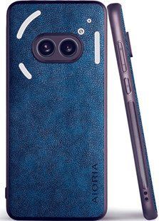 Шкіряний чохол AIORIA Vintage для Nothing Phone (2a) blue