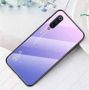 Чехол Xiaomi Mi 9 SE Gradient Hello Pink Purple