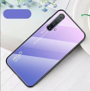 Чехол Realme X3 SuperZoom Gradient Hello Pink Purple