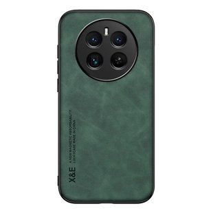 Шкіряний чохол Sheepskin з магнітом для Realme 12 4G Green