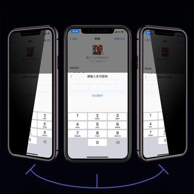 Magnetic case Full Glass 360 (магнітний чохол) ANTI SPY Анти-шпигун для Samsung Galaxy S10