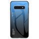 Чехол Samsung Galaxy S10 Plus Gradient Hello Blue Black
