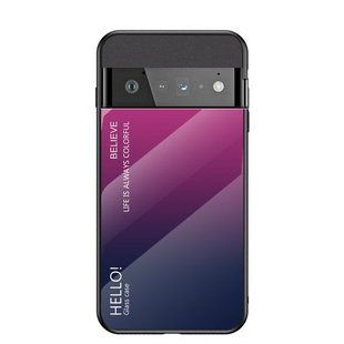Чехол Google Pixel 6 Pro Gradient Hello Rose Blue