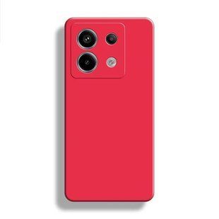 Силиконовый чехол Soft Touch для Xiaomi Poco X6 Red