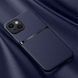 Шкіряний чохол Elegance з магнітом для Apple iPhone 13 Dark blue