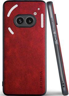 Шкіряний чохол AIORIA Vintage для Nothing Phone (2a) red