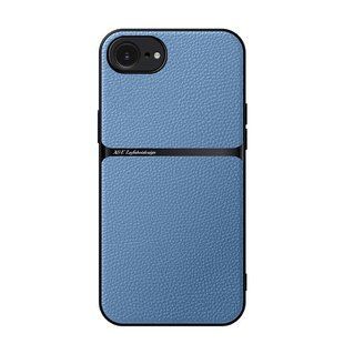 Шкіряний чохол Elegance з магнітом для Apple iPhone 16e Light blue