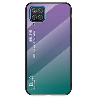 Чохол Samsung Galaxy A22 2021 A225F Gradient Hello Purple Green