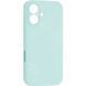 Силиконовый чехол Soft Touch для Apple iPhone 16 Plus Light blue