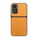 Шкіряний чохол Elegance з магнітом для Xiaomi Redmi Note 11 Pro Plus 5G / Redmi Note 11 Pro (China) Orange
