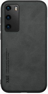 Шкіряний чохол Sheepskin з магнітом для Huawei P40