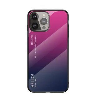 Чохол Apple iPhone 12 Pro Max Gradient Hello Rose Blue