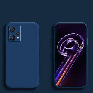 Силиконовый чехол Liquid Silicone Case Realme 9 Pro Plus / Realme 9 4G Blue