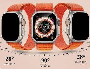Гидрогелевая плёнка антишпион для смарт часов Amazfit GTS 4 Mini