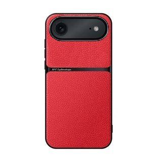 Шкіряний чохол Elegance з магнітом для Apple iPhone Air Red