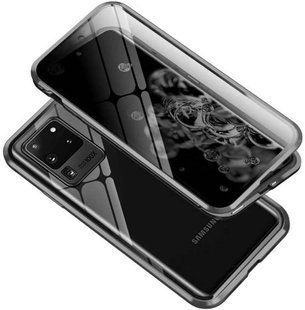 Magnetic case Full Glass 360 (магнитный чехол) ANTI SPY Анти-шпион для Samsung Galaxy S20 Ultra