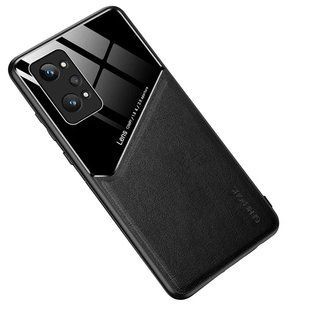Бізнес чохол бампер GENEROUS для Realme GT2 EU version зі скла і штучної шкіри
