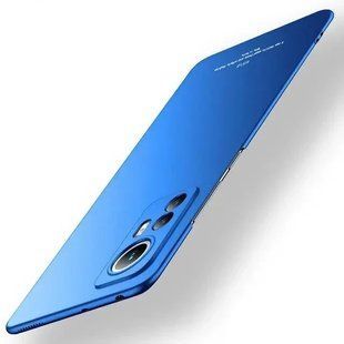 Чехол MSVII для Xiaomi 12 / Xiaomi 12X (поликарбонат) Blue