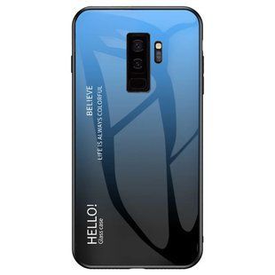 Чохол Samsung Galaxy S9 Plus Gradient Hello Blue Black