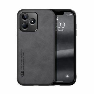 Кожаный чехол Sheepskin с магнитом для Realme C53