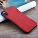 Кожаный чехол AIORIA Vintage для Apple iPhone XR red