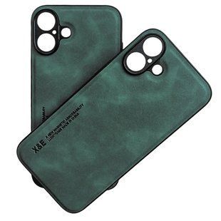 Шкіряний чохол Sheepskin з магнітом для Apple iPhone 17 Green