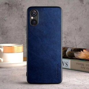 Шкіряний чохол AIORIA Vintage для Sony Xperia 5 V blue