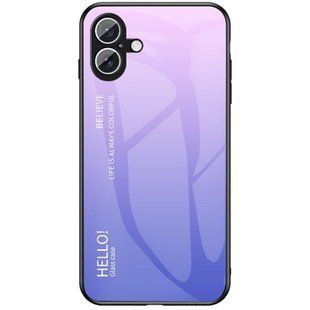 Чехол Apple iPhone 16 Plus Gradient Hello Pink Purple