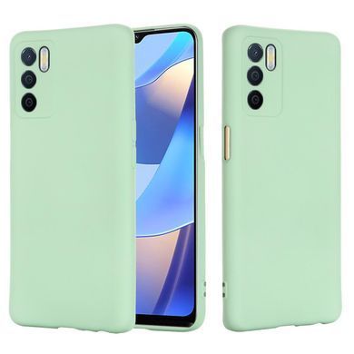 Силиконовый чехол Liquid Silicone Case Oppo A16 / A16s