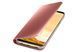 Чехол Clear View Standing Cover для Samsung Galaxy S22 Ultra 5G Rose Gold