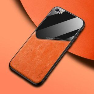 Бізнес чохол бампер GENEROUS для Apple Iphone 6 Plus / 6s Plus зі скла і штучної шкіри