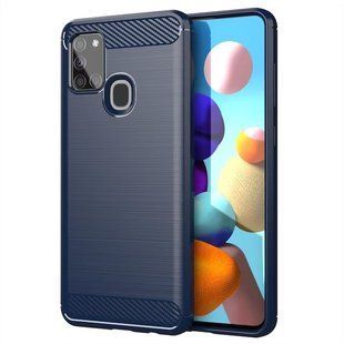 Чехол Ipaky Armor для Samsung Galaxy A21s blue